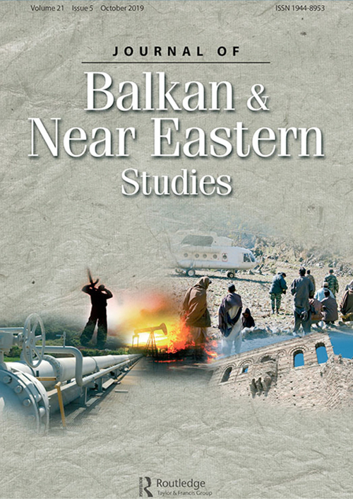 Journal of Balkan and Near Eastern Studies - Cover